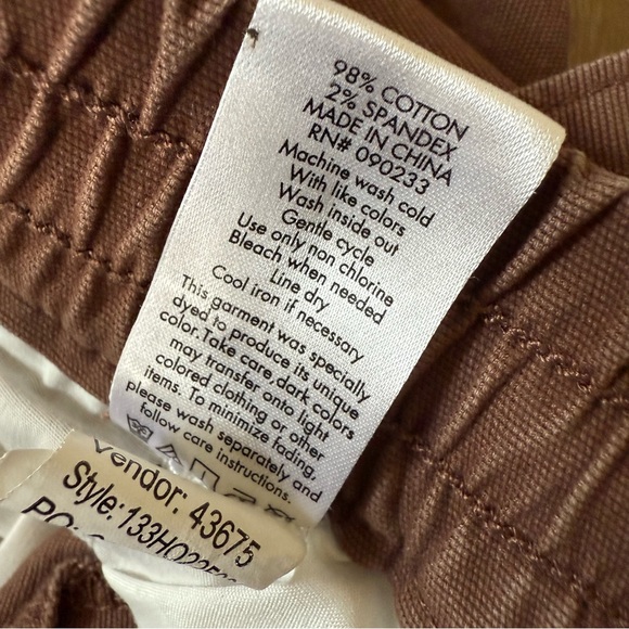 PacSun Men's Eco Stretch Canvas Khaki Slim Cargo Pants - Picture 8 of 16